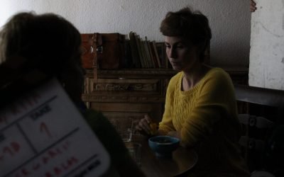 Rodaje del corto «Santa Rita» de Maider Gatzia